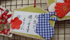 絵馬を作りました！